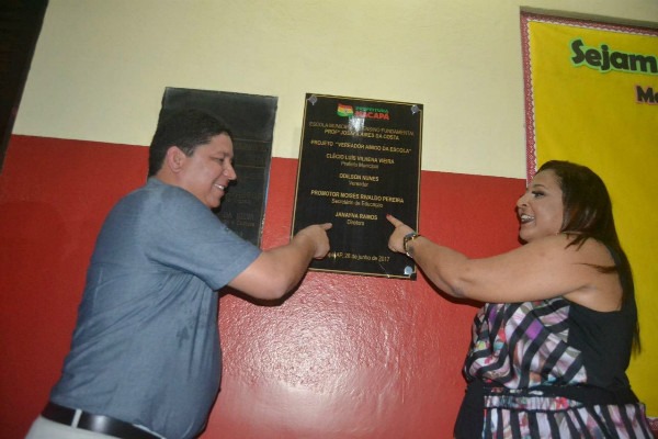 Vereador Odilson Nunes entrega escola reformada com recursos próprios em Macapá (AP)
