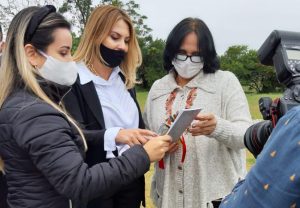Luciane Tokarski viabiliza Casa da Mulher Brasileira em Santa Catarina