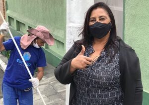 Vereadora Leide intensifica fiscalização nas obras da prefeitura em Caxias (RJ) 