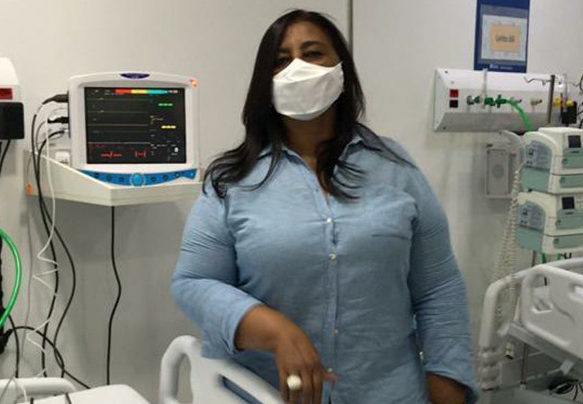 Vereadora Leide participa da inauguração de CTI pediátrico em Duque de Caxias