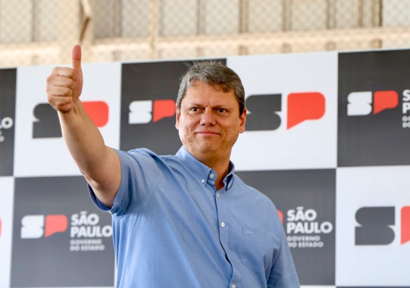 58,9% dos paulistanos aprovam o governo de Tarcísio de Freitas · Republicanos 10